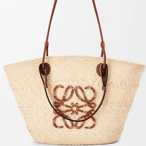 Loewe Medium Anagram Basket Bag, Pristine Condition